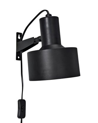PR Home - Vägglampa Solo 23 cm - Svart