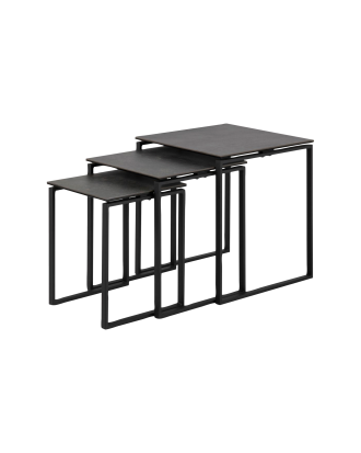 NORDFORM - Satsbord Niki - Svart