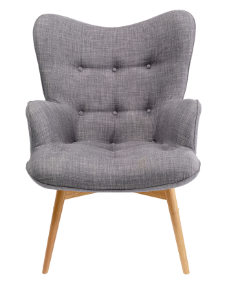 KARE Design - Fåtölj Vicky - Grå