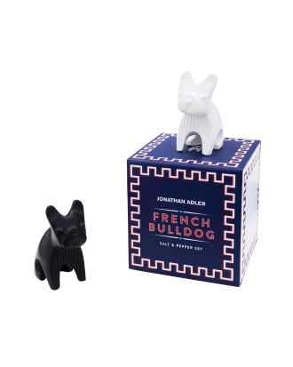 Jonathan Adler - Salt&Pepper French Bulldog - Multi