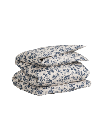 Gant - Påslakan Floral duvet - Beige - 220X220