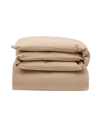 Lexington - Påslakan Herringbone Cotton/Cashmere Flannel Duvet Cover - Beige - 150X210