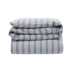 Lexington - Påslakan Striped Lyocell/Cotton Duvet Cover - Blå - 220X220