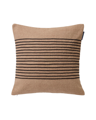 Lexington - Kuddfodral Deco Striped Cotton Canvas Pillow Cover - Beige - 50X50