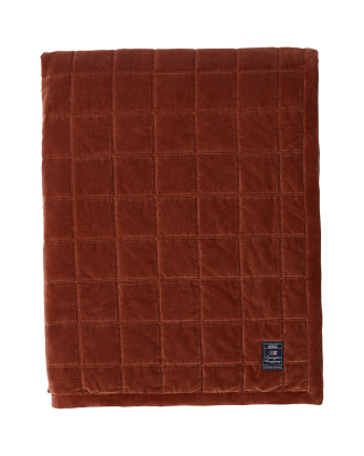 Lexington - Överkast Quilted Cotton Velvet Bedspread - Röd - 260X240