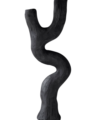 Mette Ditmer - Ljusstake Art Piece - Svart