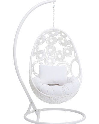 KARE Design - Hängstol Ibiza - Vit
