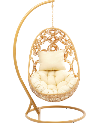 KARE Design - Hängstol Ibiza - Brun