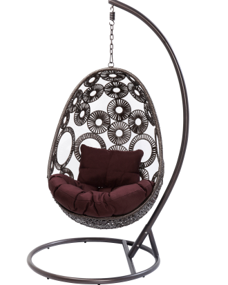 KARE Design - Hängstol Ibiza - Brun