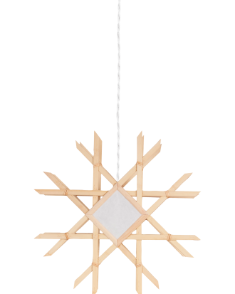 Globen Lighting - Julstjärna Lea 45 - Beige