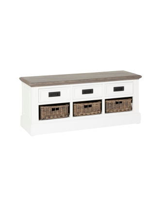 Martinsen - Entrébänk Malou - Vit