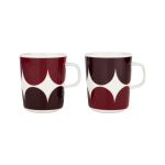 Marimekko - Mugg Härkä 2,5 dl, 2-pack - Lila