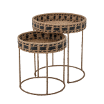 Bloomingville - Brickbord Nore, set om 2 - Brun