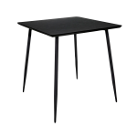 Martinsen - Matbord Smokey,  80x80 cm - Svart