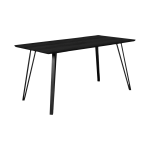 Martinsen - Matbord Smokey, 80x160 cm - Svart