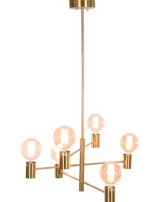 AG Home & Light - Taklampa Zivah - Mässing