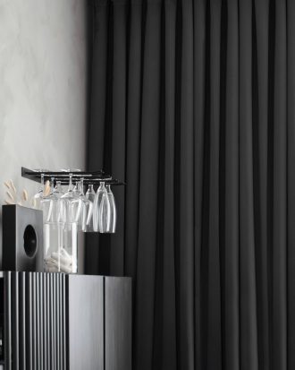 Hasta - Gardin Stilla 268x280 cm - Grå - 268X280