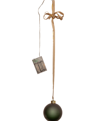 Star Trading - Dekoration Bliss 10cm - Grön