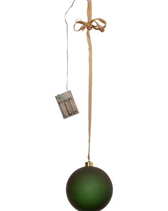 Star Trading - Dekoration Bliss 15cm - Grön