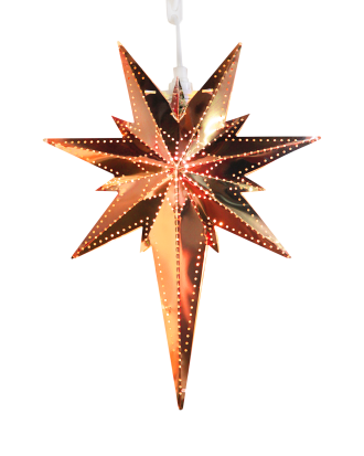 Star Trading - Metallstjärna Betlehem - Koppar