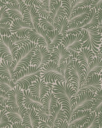 Wallpaper by ellos - Tapetprov Kate grön - Grön