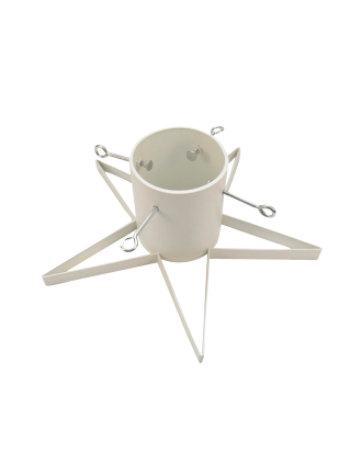 by Benson - Julgransfot Stand Star - Vit