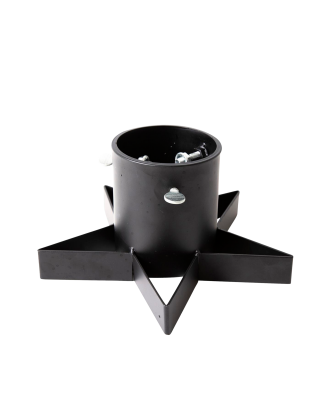 by Benson - Julgransfot Stand Mini - Svart