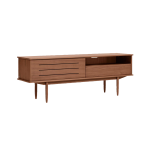 Kave Home - Tv-bänk Carolin - Brun