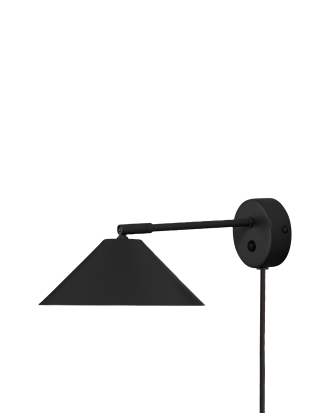 Globen Lighting - Vägglampa Cannes 20 - Svart