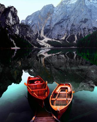 Malerifabrikken - Poster By the lake - Multi - 70X100