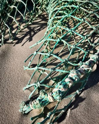 Malerifabrikken - Poster Net in sand - Grön - 70X100