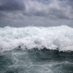 Malerifabrikken - Poster  Rolling waves - Blå - 100X70