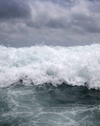 Malerifabrikken - Poster Rolling waves - Blå - 100X70