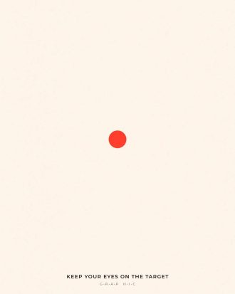 Malerifabrikken - Poster Target 1 - Beige - 70X100