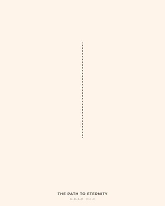 Malerifabrikken - Poster Eternity - Beige - 70X100