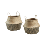 Kave Home - SOFTLY korg 2-pack - Brun