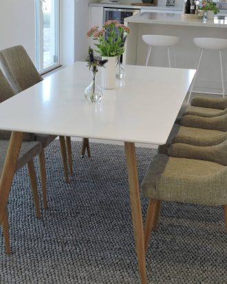 Venture Home - Matgrupp med Polarbord och 6 st Plaza stolar - Multi