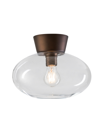 Belid - Plafond Bullo Ø27 - Brun