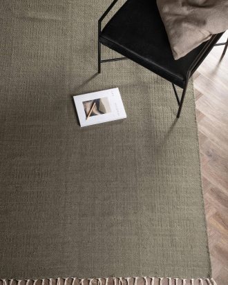 Venture Home - Bomullsmatta Palghat - Grön - 170X240