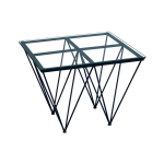 AG Home & Light - Lampbord Kingston B60xD60xH45cm - Svart