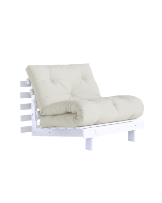 Karup Design - Loungestol Roots 90 Vit Bas - Natur