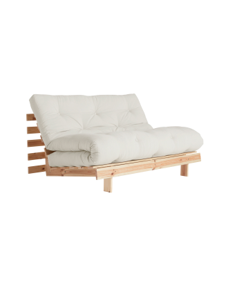 Karup Design - Bäddsoffa Roots 140 Rå Bas - Beige
