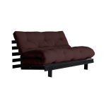 Karup Design - Bäddsoffa Roots 140 Svart Bas - Brun