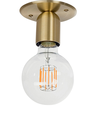 Belid - Plafond Regal - Mässing