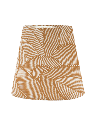 PR Home - Lampskärm Mia Mönstrad 20 cm - Gul