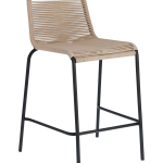 Kave Home - Barstol Lambton, 4-pack - Svart