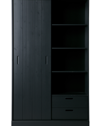 WOOOD - Garderob Move - Svart