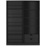 WOOOD - Bokhylla Swing - Svart