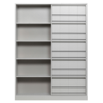 WOOOD - Bokhylla Swing - Grå