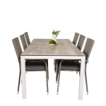 Venture Home - Matbord Lambi, 205x100x75 - Grå